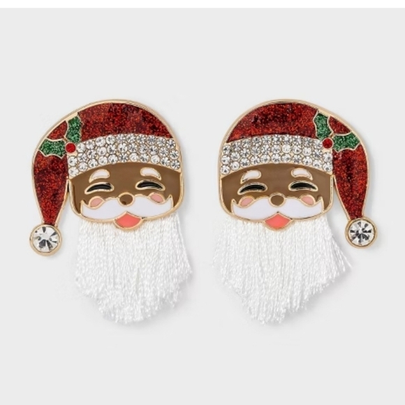 Sugarfix by baublebar Santa Baby statement earrings discontinued - Picture 1 of 6